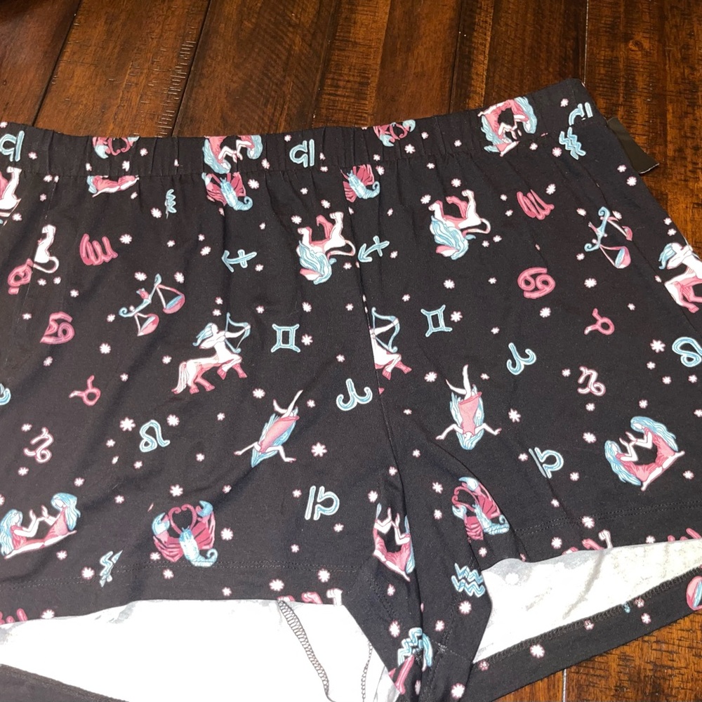Torrid Sleep Shorts w zodiac signs